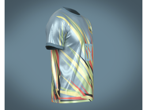 Soccer Jersey - 08 3D 模型