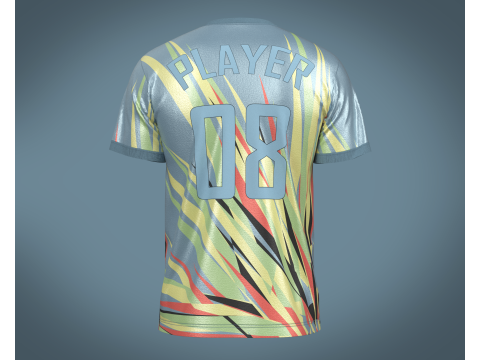 Soccer Jersey - 08 3D 模型
