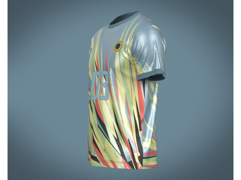 Soccer Jersey - 08 3D 模型