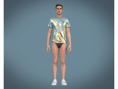 Soccer Jersey - 08 3D 模型