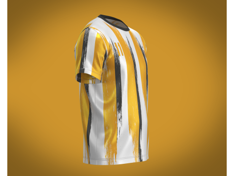 Soccer Orange Sports Jersey Player-11 3D Модель
