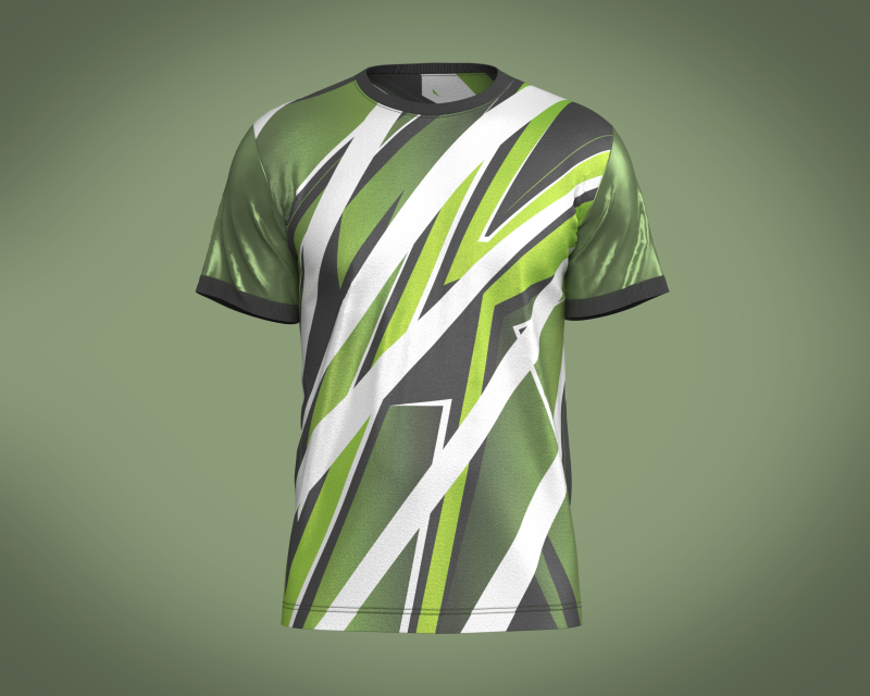 Soccer Print Jersey Modelo 3D .c4d .max .obj .3ds .fbx .stl .blend 