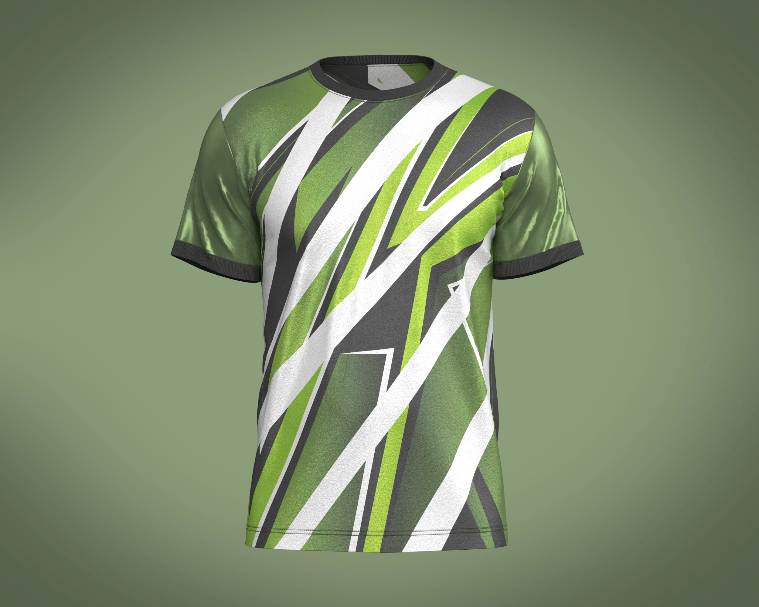 Soccer Print Jersey 3D Model .c4d .max .obj .3ds .fbx .stl .blend 