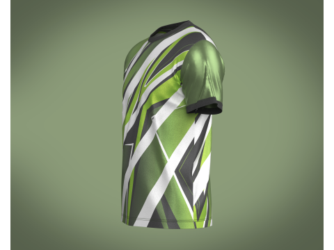 Soccer Print Jersey Modelo 3D