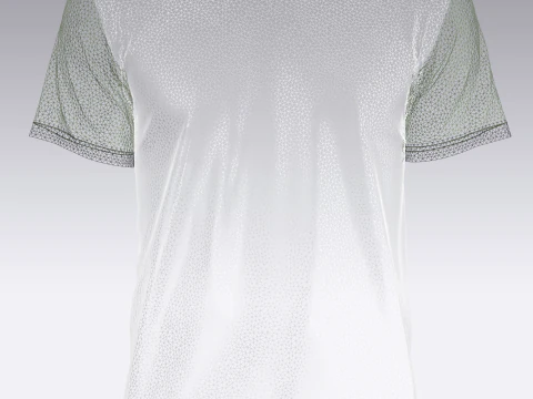 Soccer Print Jersey 3D Model