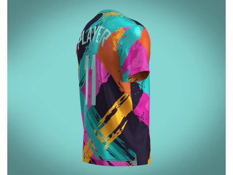 Soccer Printed Jersey Player 11 3D Model