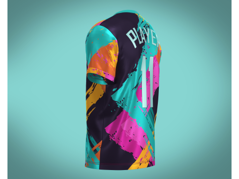Soccer Printed Jersey Player 11 3D 模型