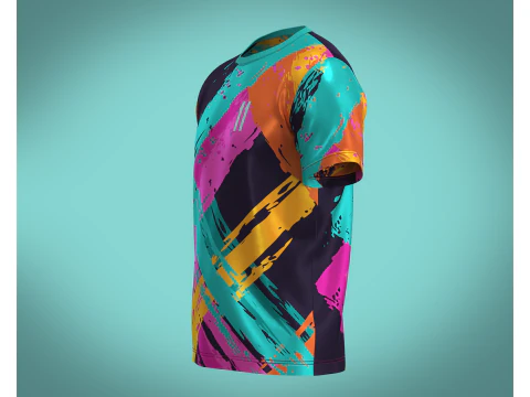 Soccer Printed Jersey Player 11 3D Model