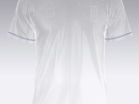 Soccer Printed Jersey - 11 3D Model