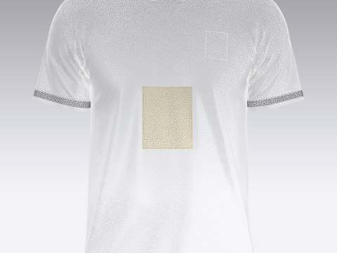 Soccer Printed jersey Player-06 V2 Modelo 3D