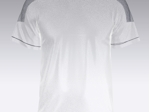 Soccer Purple Jersey Player-10 3Dモデル