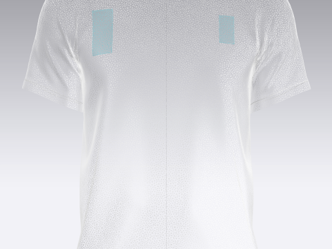 Soccer Blue Sports Jersey Player-11 Modelo 3D