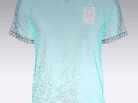 Mens Soccer Ash color Jersey Player-10 Model 3D