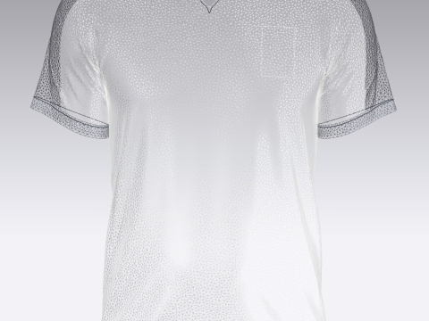 Men Soccer Gray and Black color Blue Jersey Player-10 3D Model