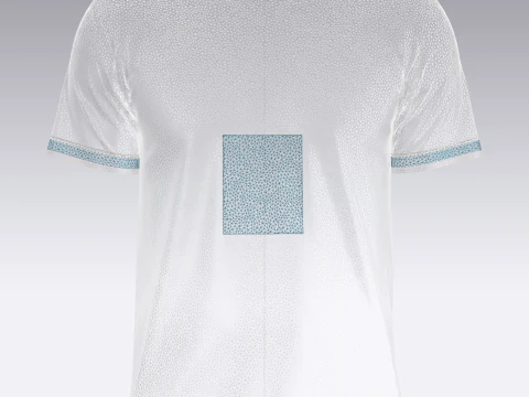 Soccer Advanced jersey Player-06 3D Model