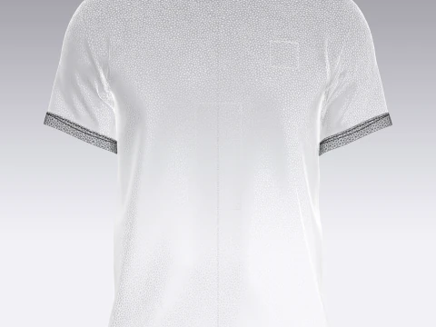 Soccer Football Ash and Yellow Jersey Player-11 3D Model