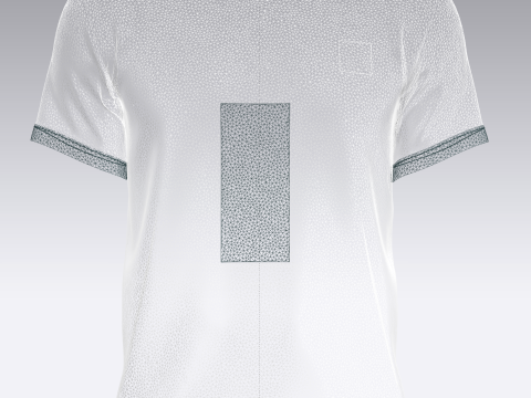 Soccer Football Ash Jersey Player-11 3D Model