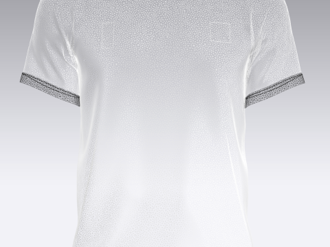 Soccer Football Black and White with Yellow Jersey Player-11 3D Model