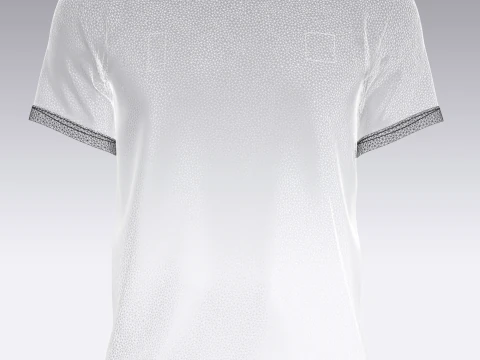 Soccer Football Black and White with Yellow Jersey Player-11 3D Model