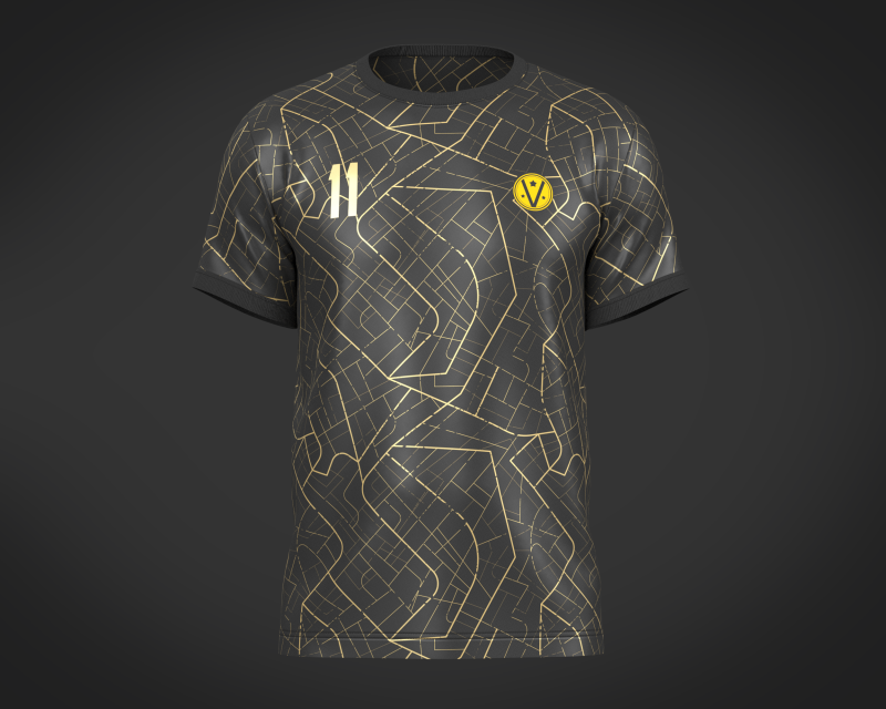 Soccer Football Jersey Player 11 3D Model .c4d .max .obj .3ds .fbx .stl .blend 