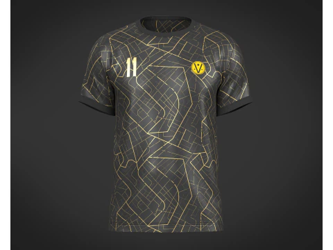 足球球衣球员 11 3D 模型