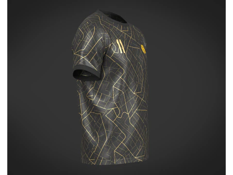 Soccer Football Jersey Player 11 3D Model