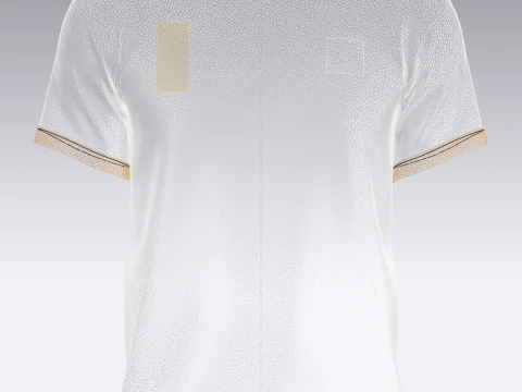 Soccer Football Jersey Player 11 3D Model