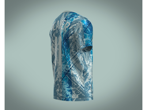 Soccer Football Jersey Player-11 V2 3D Model
