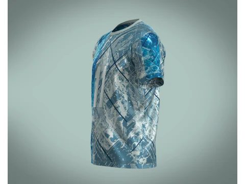 Soccer Football Jersey Player-11 V2 3D Model
