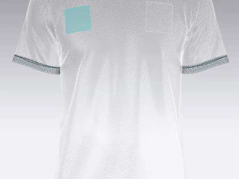 Soccer Jersey Player 08 3D Model