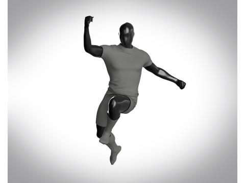 Soccer Football Sports Jersey-09 Styles Pack Modello 3D