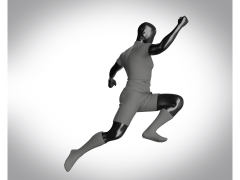 Soccer Football Sports Jersey-09 Styles Pack Modello 3D