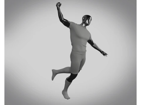 Футбол Футбол Спорт Джерсі-09 Styles Pack 3D Модель