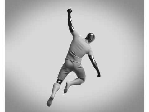 Soccer Football Sports Jersey-09 Styles Pack Modello 3D