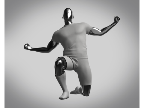 Soccer Football Sports Jersey-09 Styles Pack Modello 3D