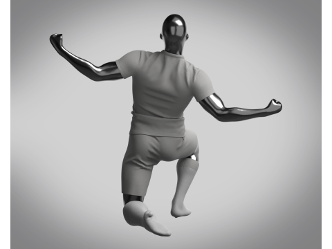 Soccer Football Sports Jersey-09 Styles Pack Modello 3D