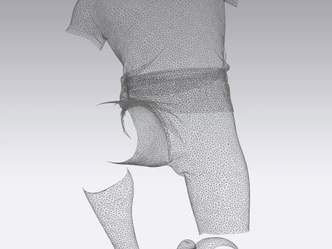 Футбол Футбол Спорт Джерсі-09 Styles Pack 3D Модель