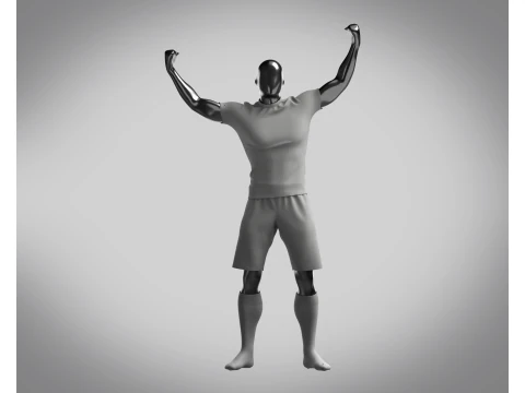 Футбол Футбол Спорт Джерсі-09 Styles Pack 3D Модель