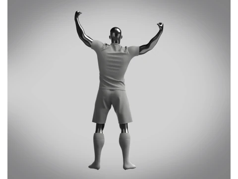 Футбол Футбол Спорт Джерсі-09 Styles Pack 3D Модель