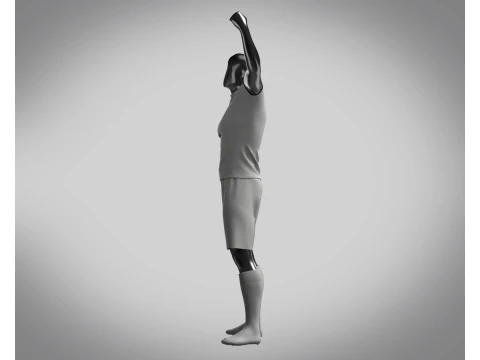 Футбол Футбол Спорт Джерсі-09 Styles Pack 3D Модель