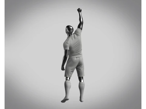 Футбол Футбол Спорт Джерсі-09 Styles Pack 3D Модель