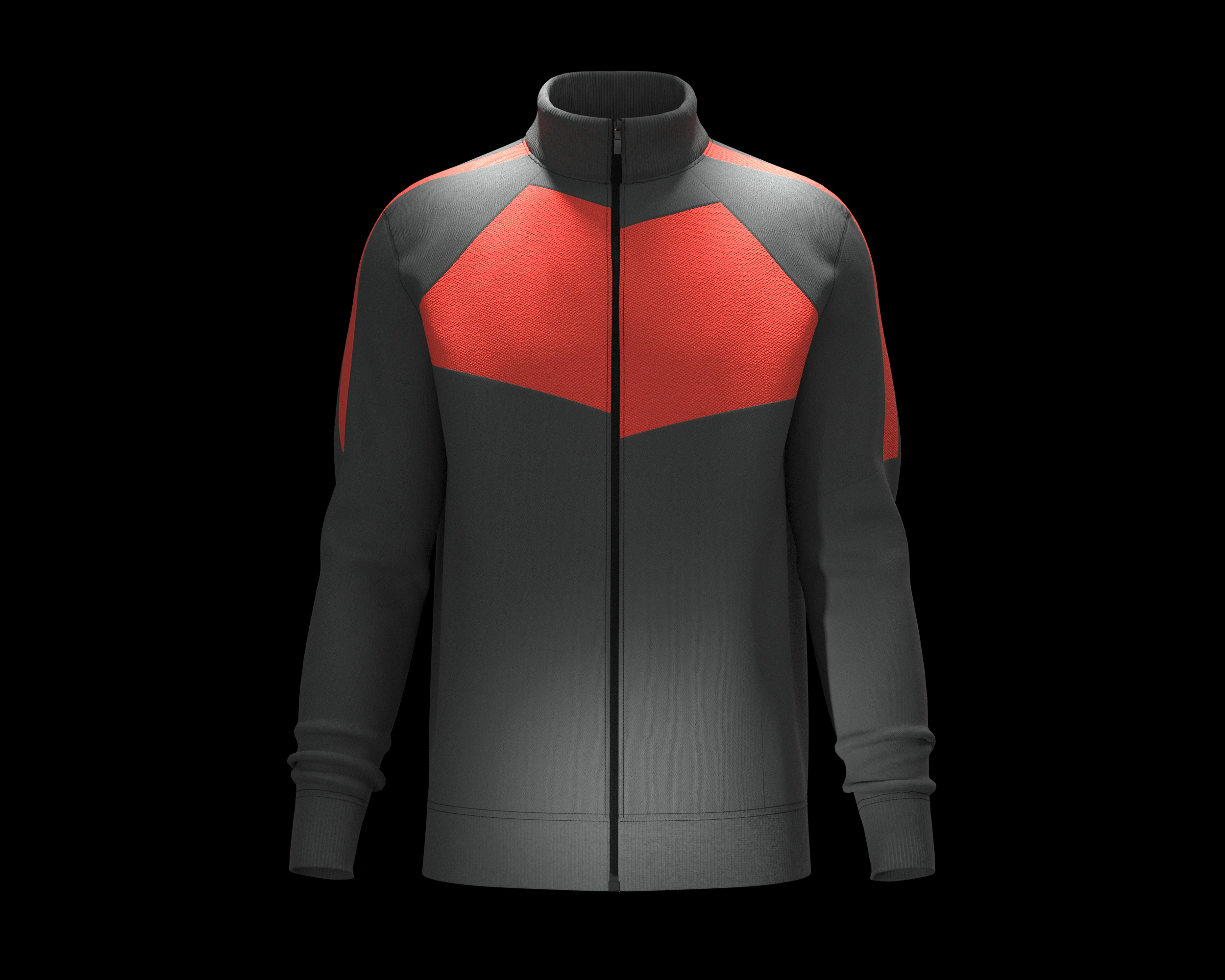 Men Knit Jacket 3D Model .c4d .max .obj .3ds .fbx .stl .blend