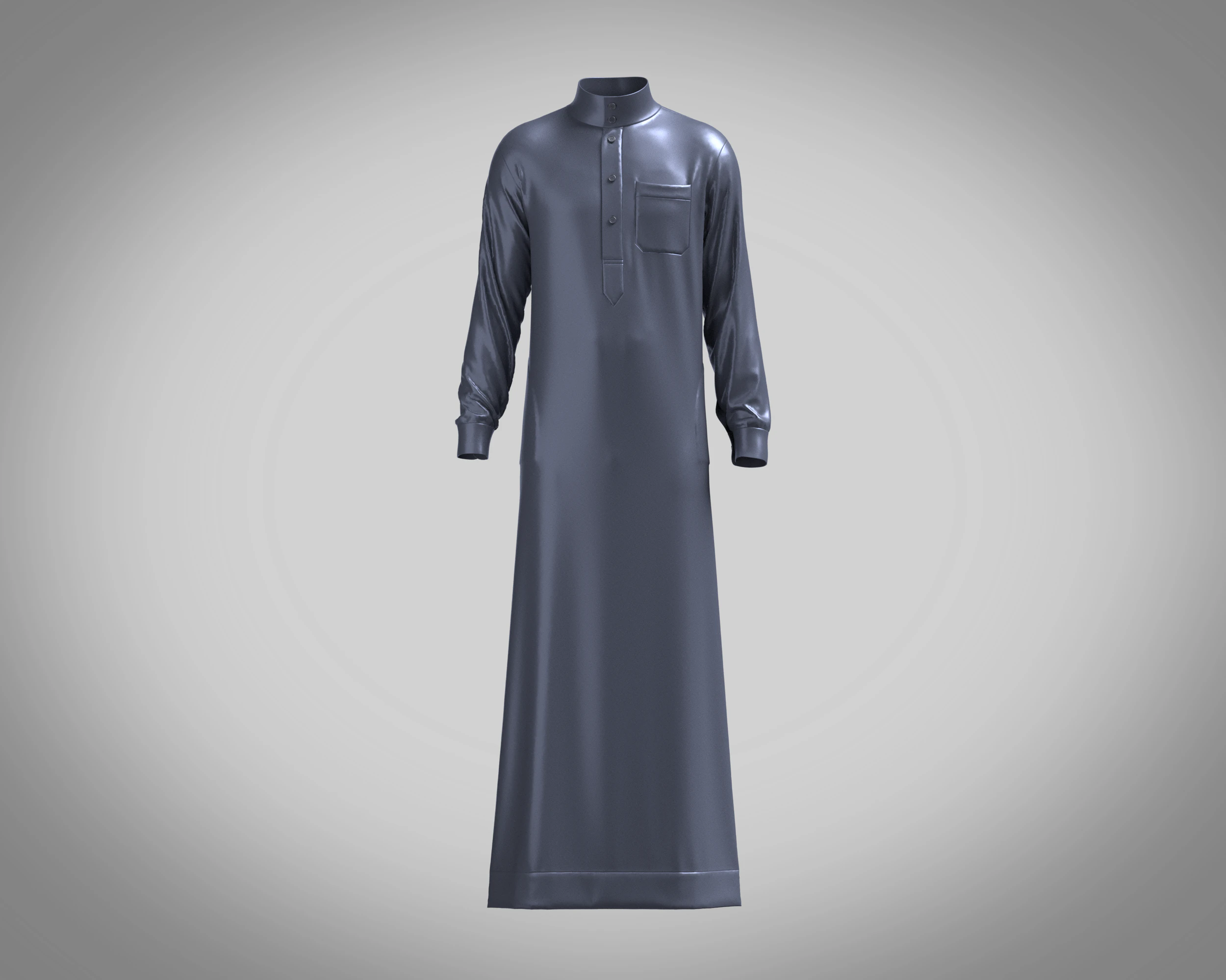 Men Qamis 3D Model .c4d .max .obj .3ds .fbx .stl .blend