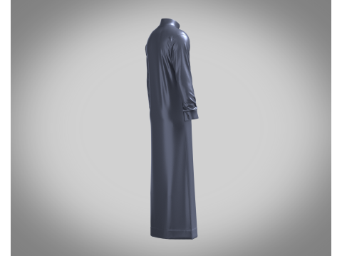 Men Qamis Modelo 3D