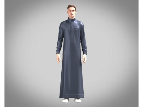 Men Qamis 3D Model