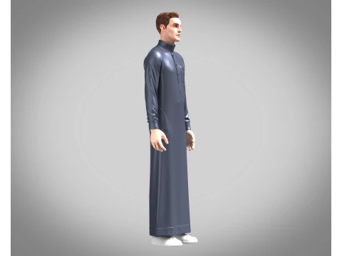 Men Qamis 3D Model