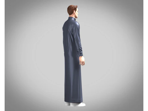 Men Qamis 3D Model