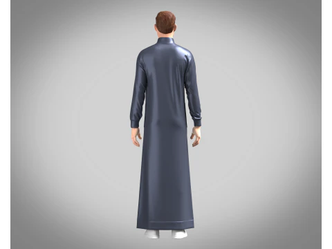 Men Qamis 3D Model