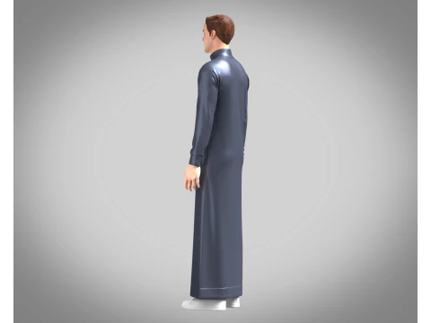 Men Qamis 3D Model