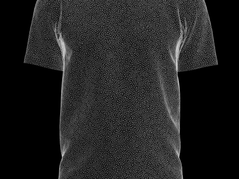 Mens Print T-shirt Model 3D